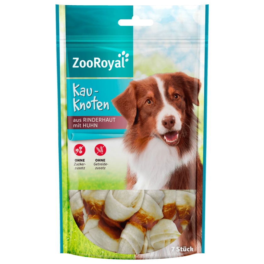 ZooRoyal Hundesnack Kauknoten 7 Stück